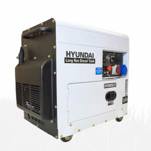 HYUNDAI DHY8000SELR-T 5.8kW / 7.5kVA Silenced Diesel Generator